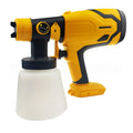 Compatível com Baterias Makita/Dewalt/Milwaukee – Pistola de Pulverização Elétrica de 1000ML, Alta Potência, Sem Fio, para Pintura de Automóveis, Móveis e Aço