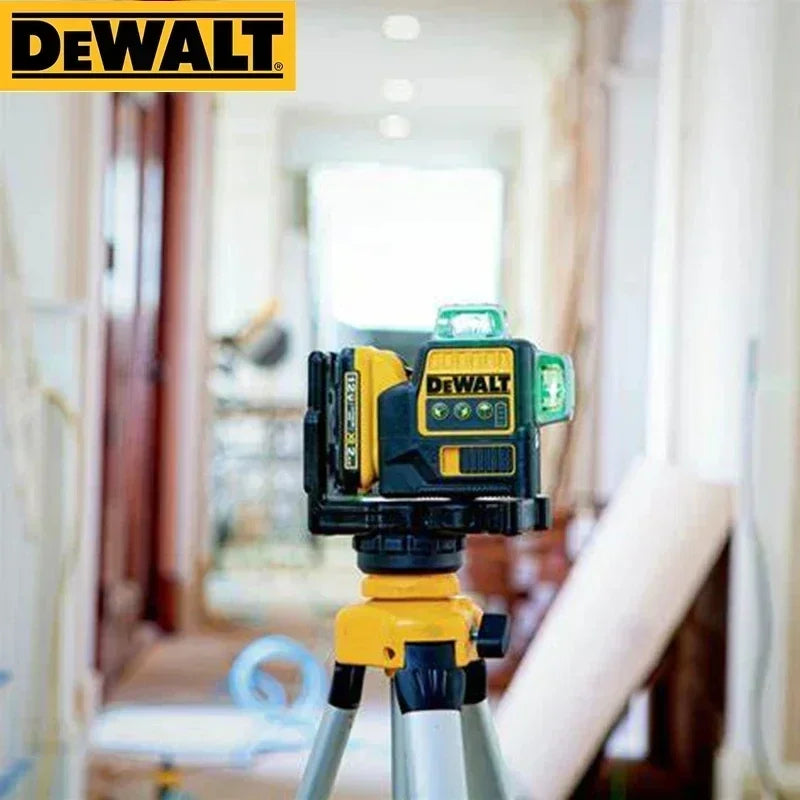 Nível a Laser Verde Dewalt DW089LG - Alta Precisão e Resistência