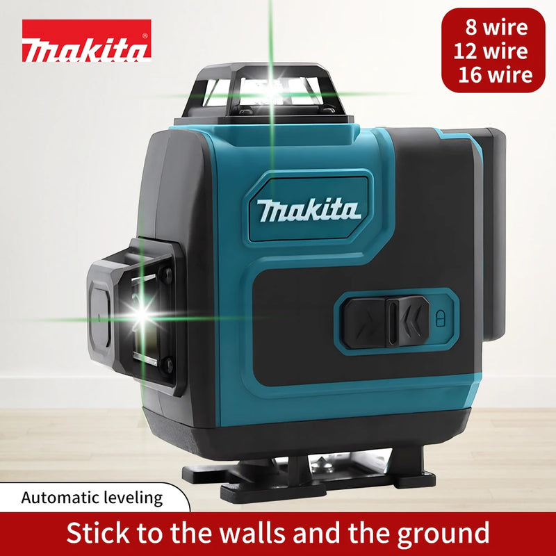 Nível a Laser 360° Makita 16 Linhas – Alta Precisão para Construção